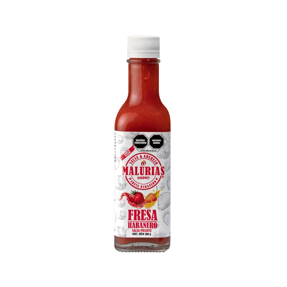 Salsa de Fresa con Habanero
